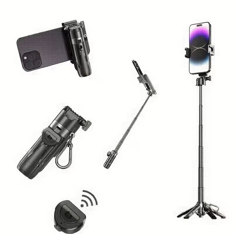 Mini 3-in-1 Selfie Stick & Phone Stand