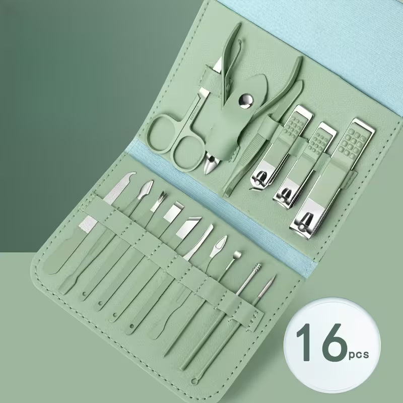 Professional Stainless Steel Nail Clipper & Manicure Kit