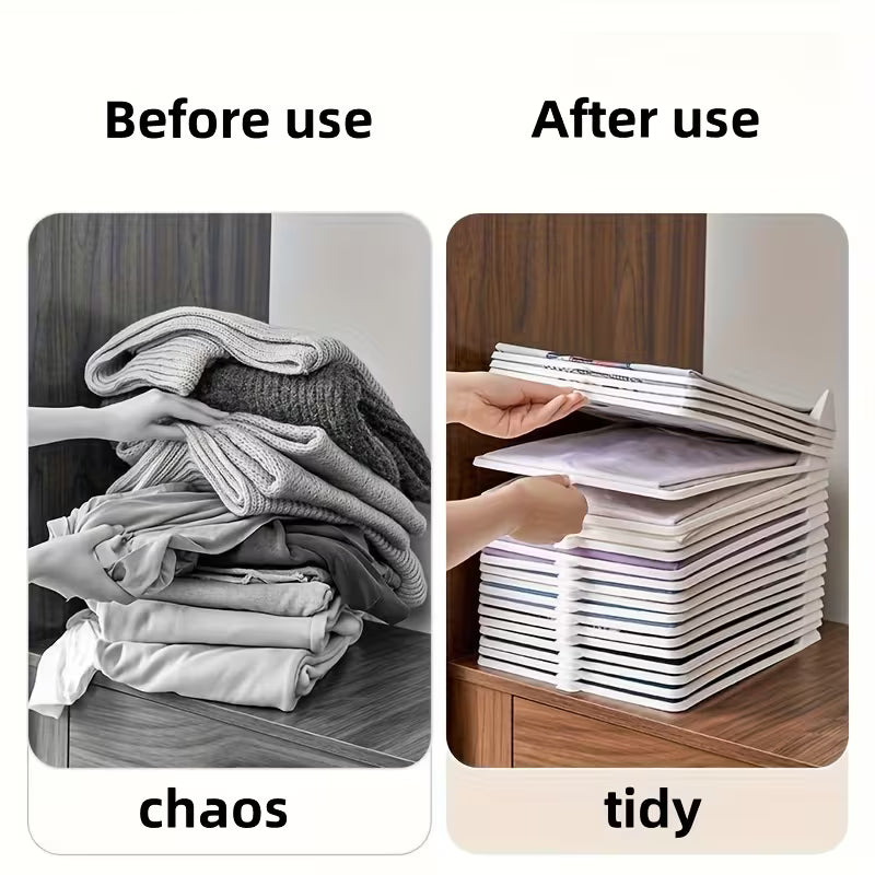Portable Stackable Clothing Folders