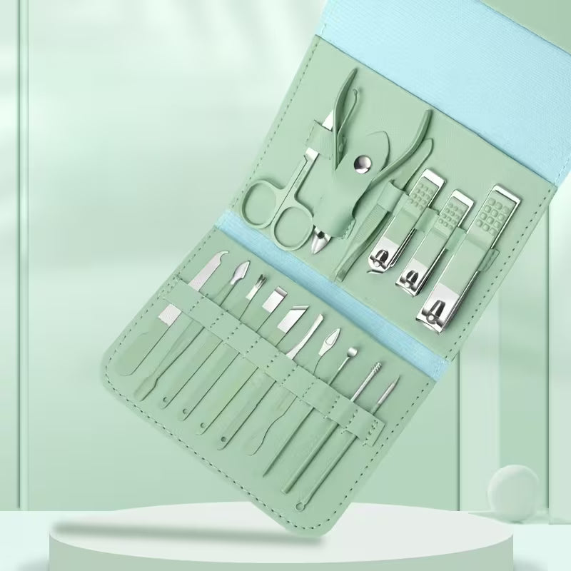 Professional Stainless Steel Nail Clipper & Manicure Kit
