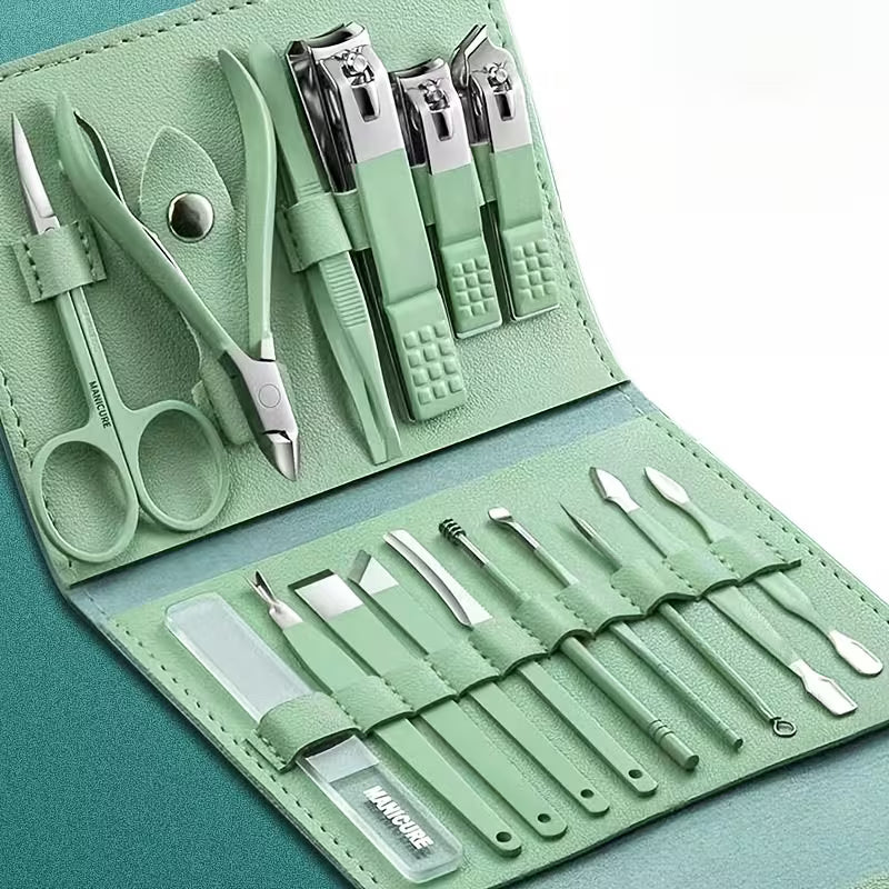 Professional Stainless Steel Nail Clipper & Manicure Kit