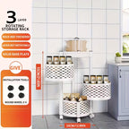 Multi-Tier Rolling Storage Cart