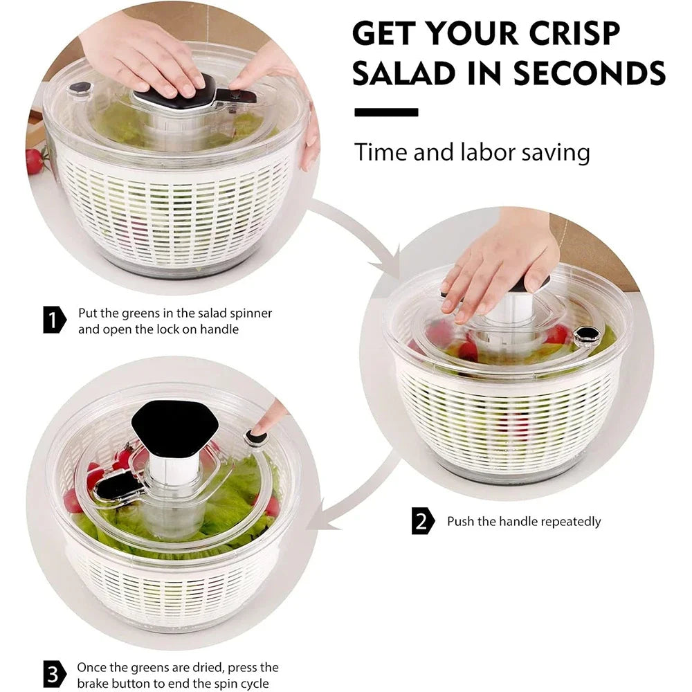 Fresh & Crisp 3.6L Salad Spinner