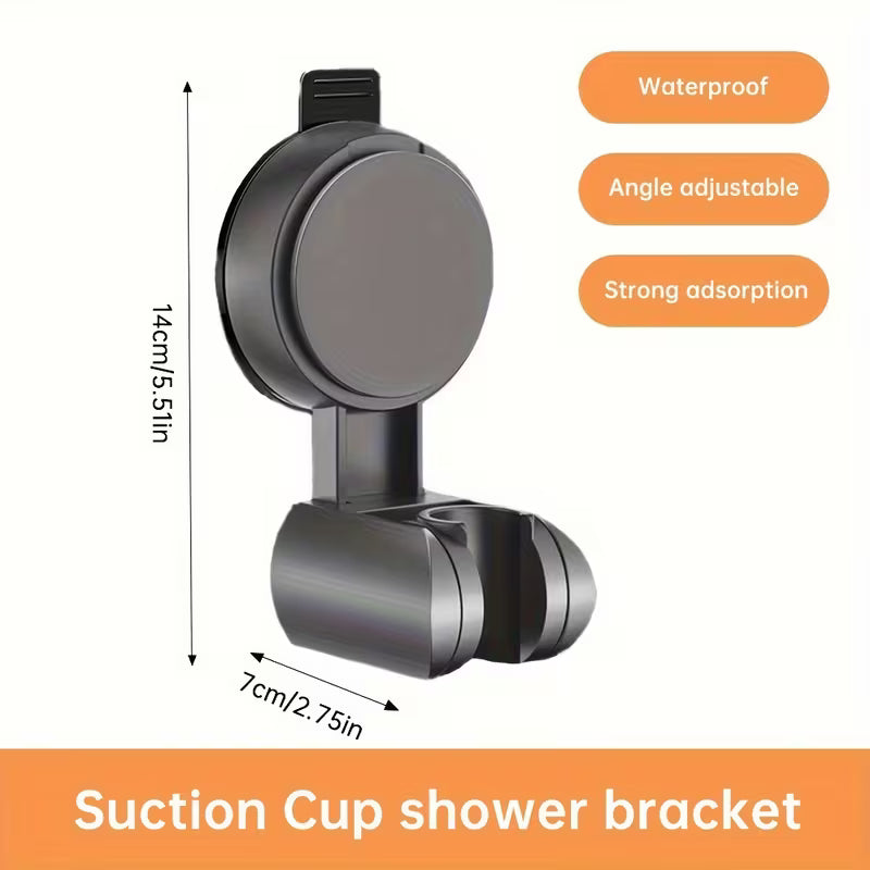 Wall-Mounted Shower Suction Cup Holder