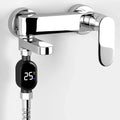 LED Water-Powered Shower Thermometer