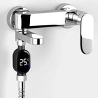 LED Water-Powered Shower Thermometer