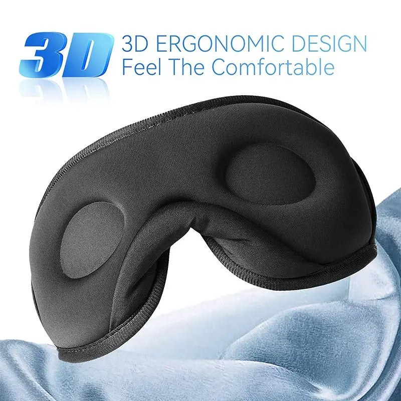 Bluetooth Sleeping Headphones with 3D Eye Mask
