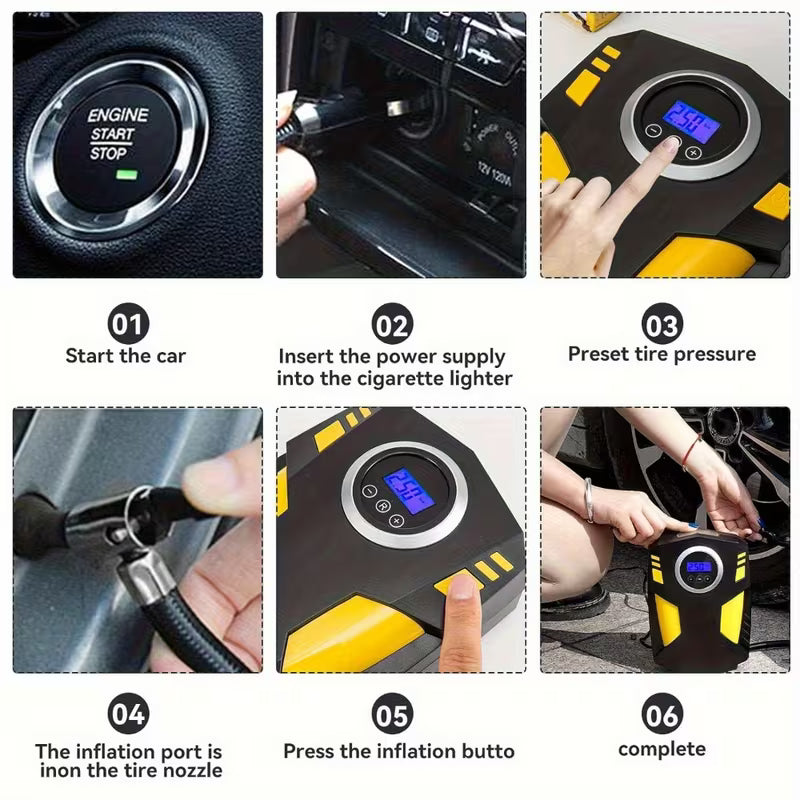 Digital Tire Inflator