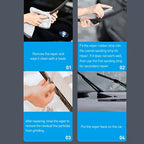 Rain Wing Windshield Wiper Rubber Repairer