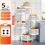Multi-Tier Rolling Storage Cart