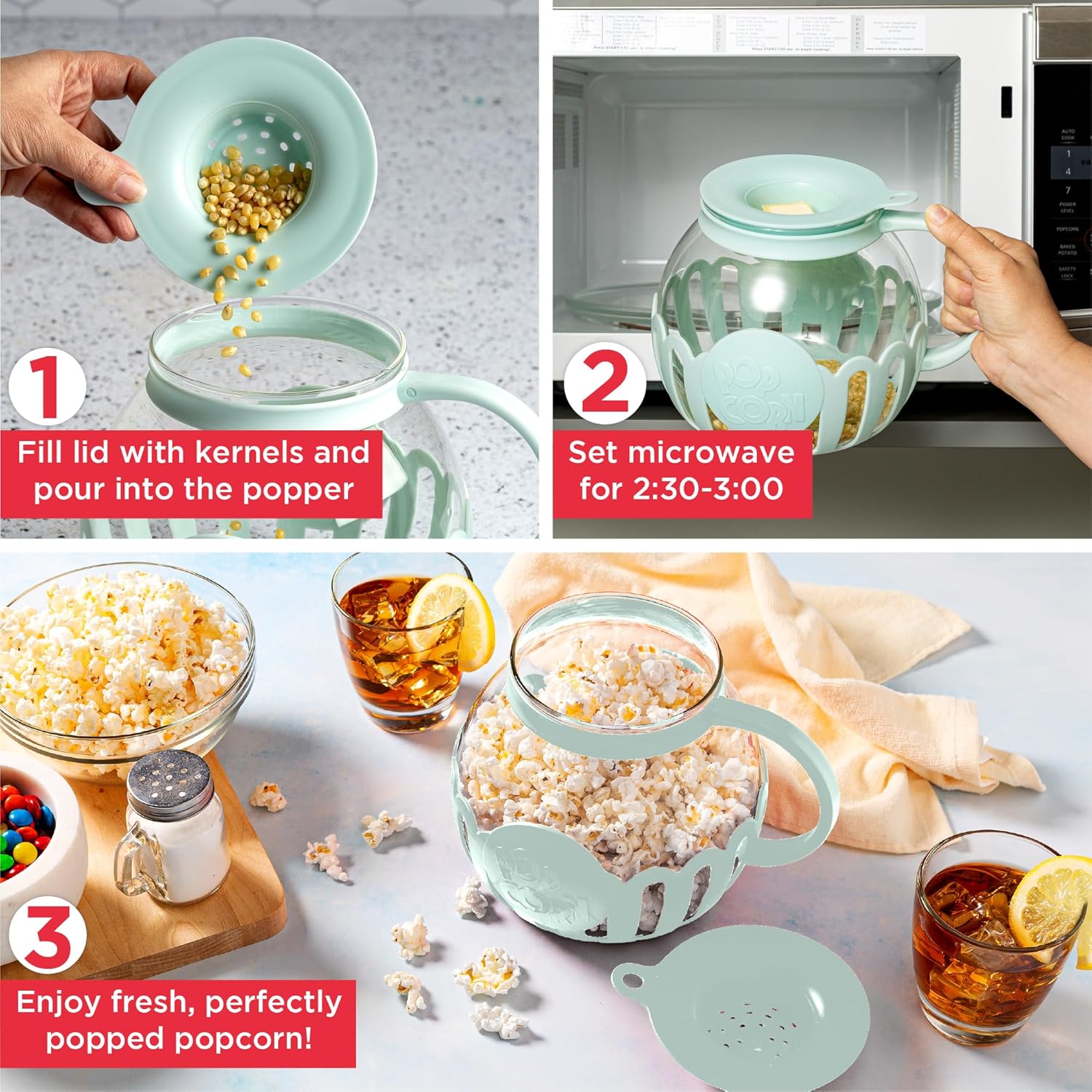 Micro-Pop Microwave Popcorn Popper