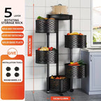 Multi-Tier Rolling Storage Cart