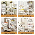 Multi-Tier Rolling Storage Cart