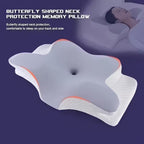 Butterfly-Shaped Memory Foam Pillow