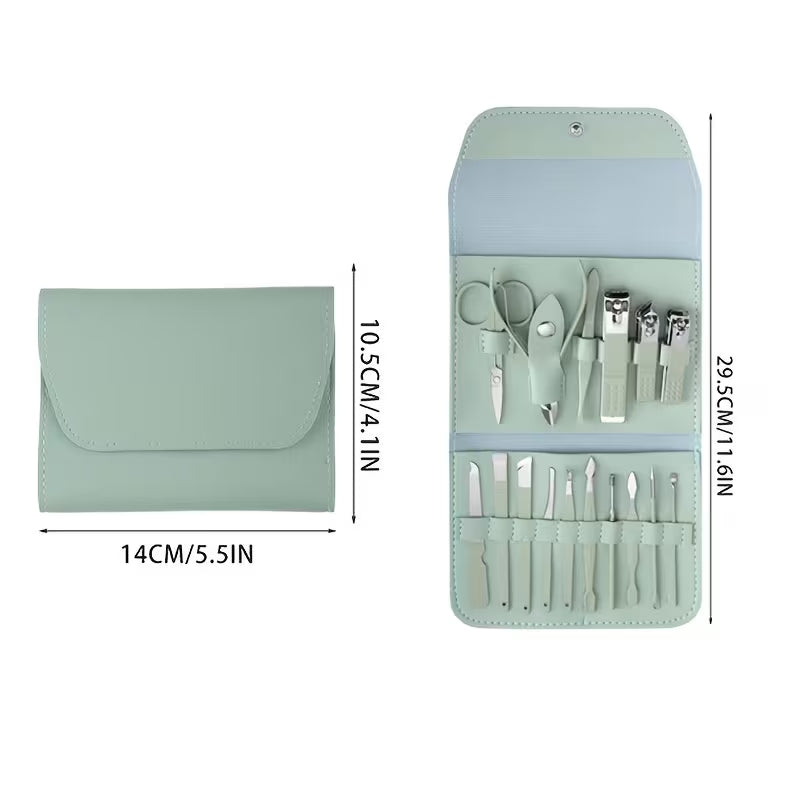 Professional Stainless Steel Nail Clipper & Manicure Kit