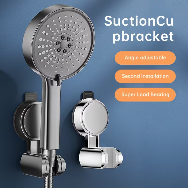 Wall-Mounted Shower Suction Cup Holder