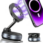 Magnetic Phone Holder with Vacuum Suction